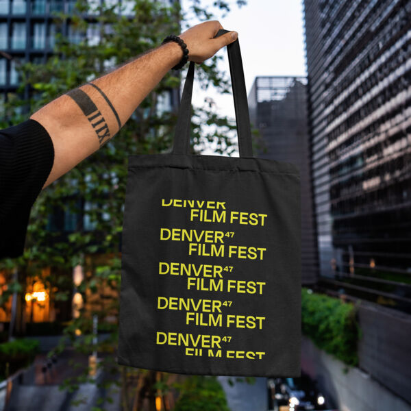 2024 Film Festival - Denver Film 12 oz. Canvas Book Tote Thumbnail